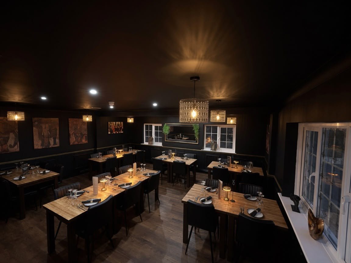 Dining room at Zeera At The Rose